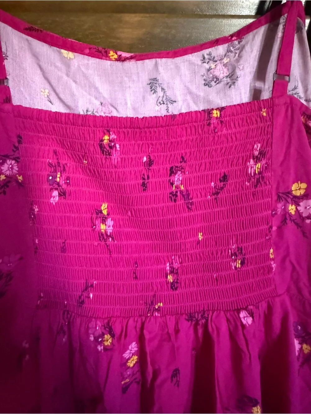 Gap pink sundress size Large NWOT